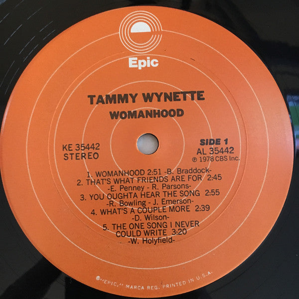 Tammy Wynette : Womanhood (LP, Album)