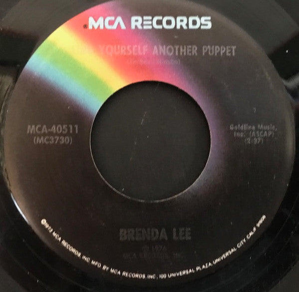 Brenda Lee : Find Yourself Another Puppet / What I Had With You (7")