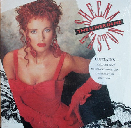 Sheena Easton : The Lover In Me (LP, Album, Pin)