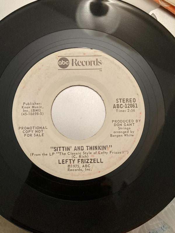 Lefty Frizzell : Life's Like Poetry (7", Single, Promo)