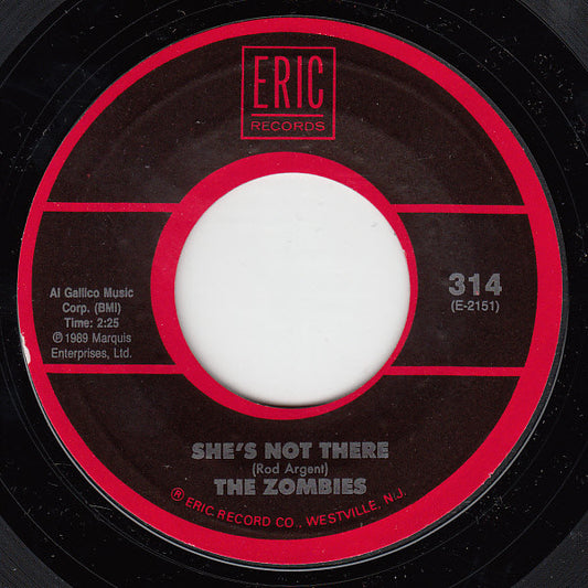The Zombies : She's Not There / Tell Her No (7", Single, RE)