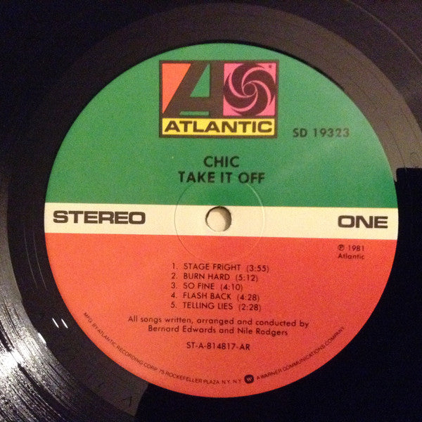 Chic : Take It Off (LP, Album)