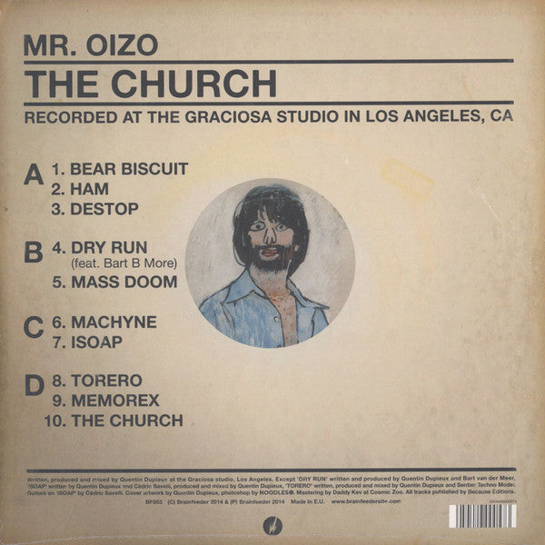 Mr. Oizo : The Church (2x12", Album)