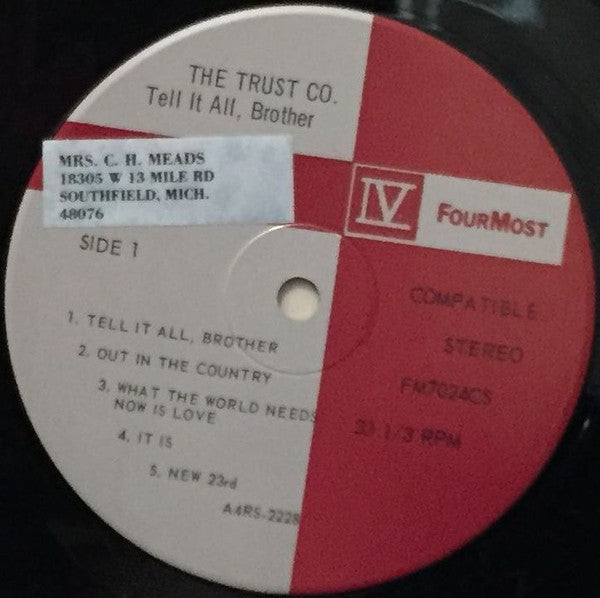 The Trust Co. : The Trust Co. (LP)