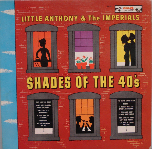 Little Anthony & The Imperials : Shades Of The 40's (LP, Album, Mono)