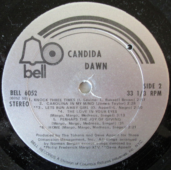 Dawn (5) : Candida (LP, Album, ARP)