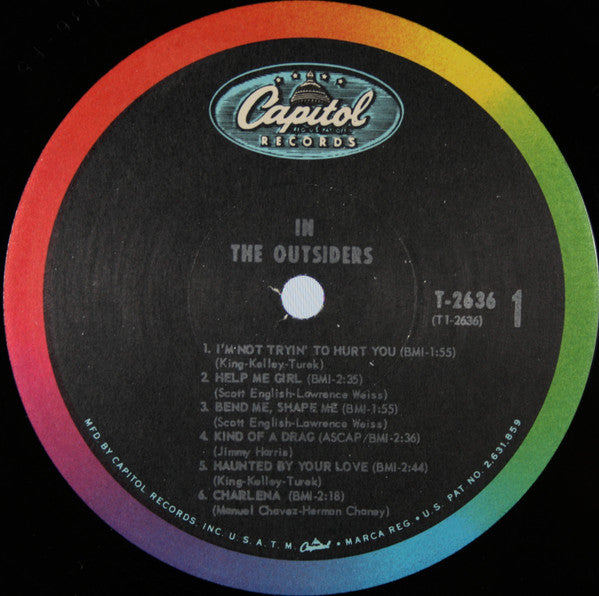 The Outsiders (4) : In! (LP, Album, Mono, Jac)