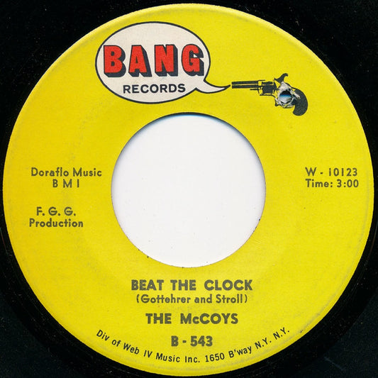 The McCoys : Beat The Clock / Like You Do To Me (7", Single)
