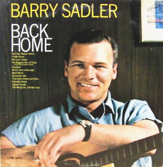 Barry Sadler : Back Home (LP, Album, Mono)
