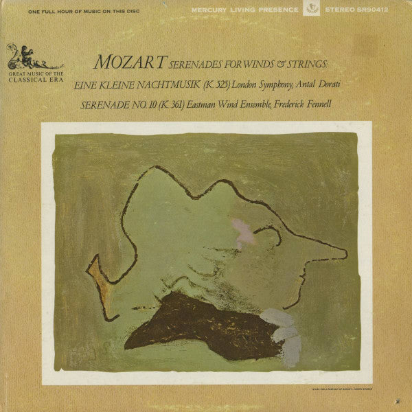 Mozart* : London Symphony Orchestra, Antal Dorati / Eastman Wind Ensemble, Frederick Fennell : Serenades For Winds & Strings (LP, Comp)