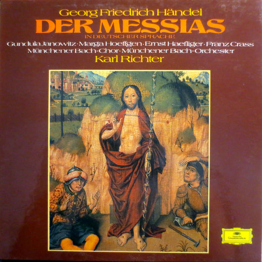 Georg Friedrich Händel, Gundula Janowitz, Marga Hoeffgen*, Ernst Haefliger, Franz Crass, Münchener Bach-Chor, Münchener Bach-Orchester, Karl Richter : Der Messias (3xLP + Box)