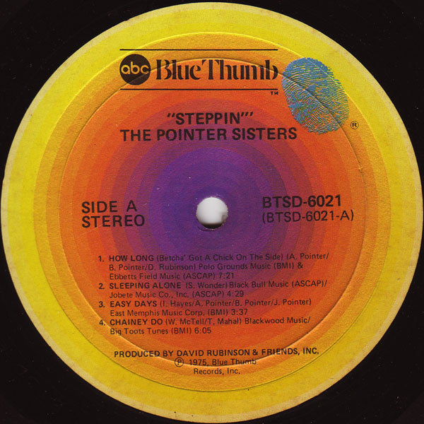 The Pointer Sisters* : Steppin' (LP, Album)