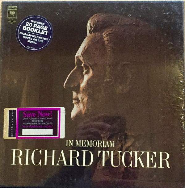 Richard Tucker (2) : In Memoriam (3xLP, Comp + Box)