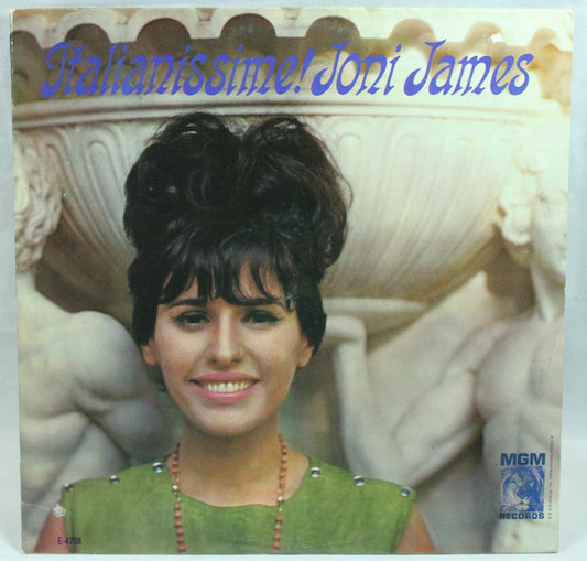 Joni James : Italianissime! (LP, Album, Mono)