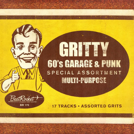Various Artists - Gritty 60's Garage & Punk (Gold Vinyl)