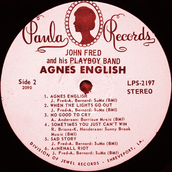 John Fred & His Playboy Band : Judy In Disguise With Glasses (LP, Album, RP)