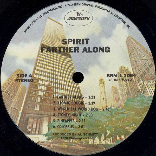 Spirit (8) : Farther Along (LP, Album, Ter)