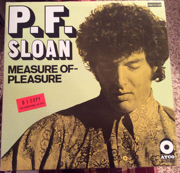 P.F. Sloan : Measure Of–Pleasure (LP, Album, Promo)
