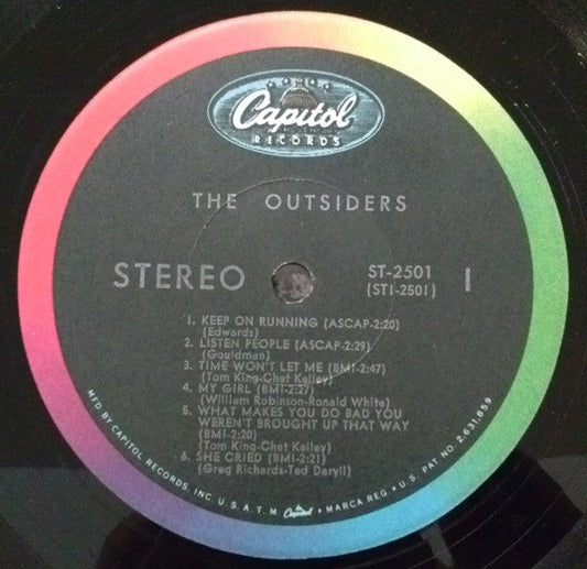 The Outsiders (4) : Time Won't Let Me (LP, Album)