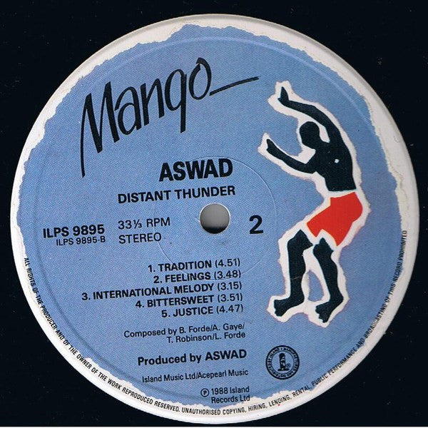 Aswad : Distant Thunder (LP, Album)