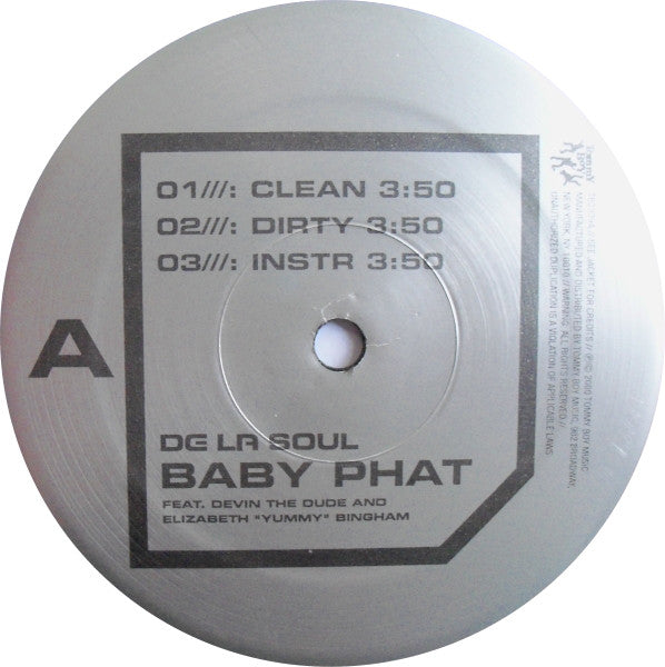 De La Soul : Baby Phat (M) – Square Cat Vinyl