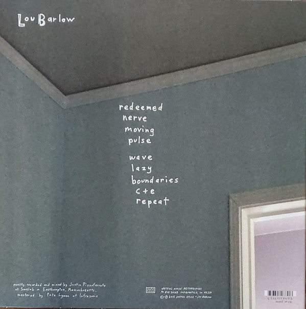 Lou Barlow : Brace The Wave (LP, Album, Ltd, Sea)