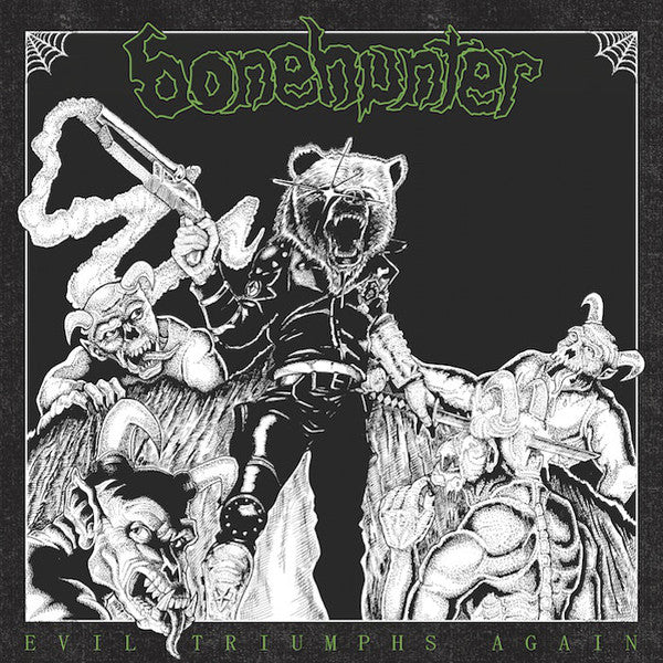 Bonehunter : Evil Triumphs Again (LP, Album, Gre)