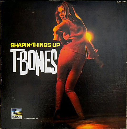 The T-Bones : Shapin' Things Up (LP, Album, Mono)