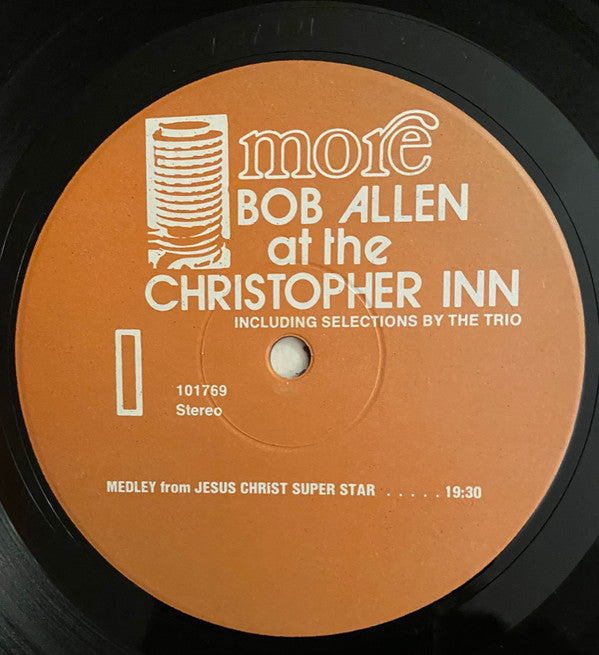 Robert Allen Prahin : More Bob Allen At The Christopher Inn (LP, Album)