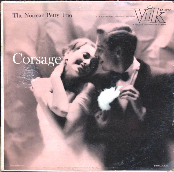 The Norman Petty Trio : Corsage (LP, Album, Mono)
