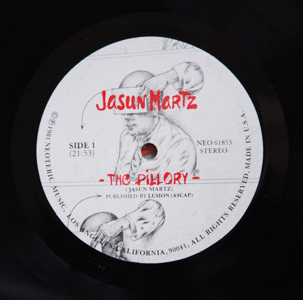 Jasun Martz : The Pillory (LP, Album, RE)