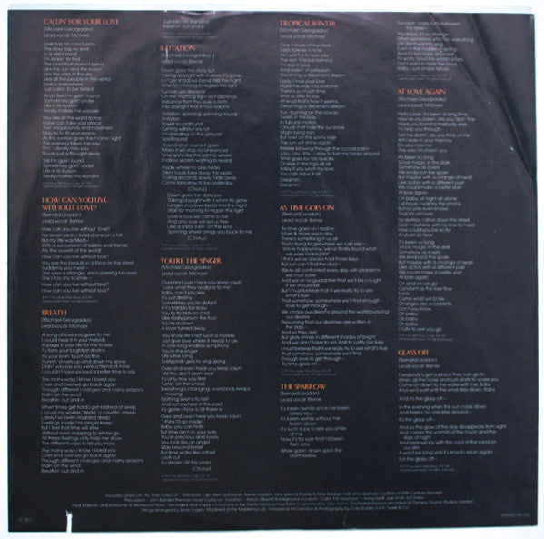 The Bernie Leadon-Michael Georgiades Band : Natural Progressions (LP, Album, PRC)