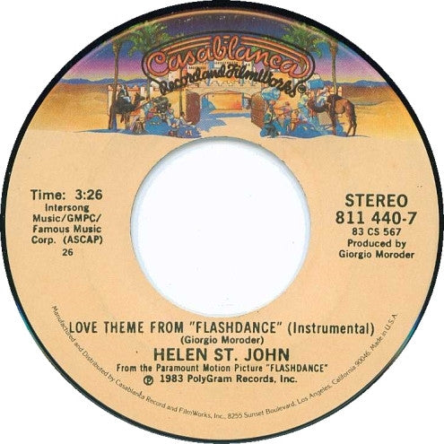 Irene Cara : Flashdance ... What A Feeling (7", Single, 26 )