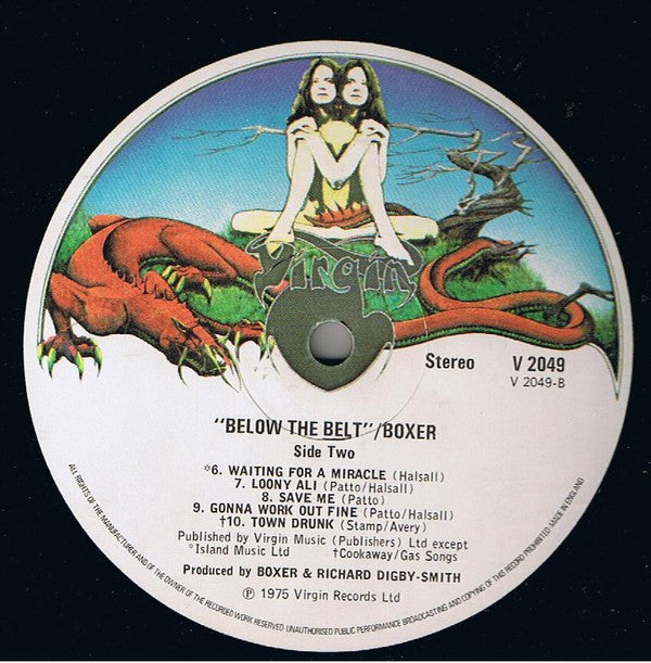 Boxer (2) : Below The Belt (LP, Album, Unc)