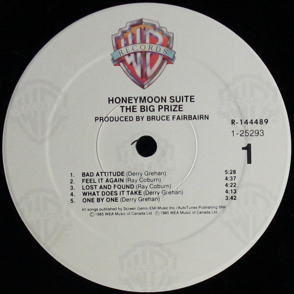 Honeymoon Suite : The Big Prize (LP, Album, Club, All)