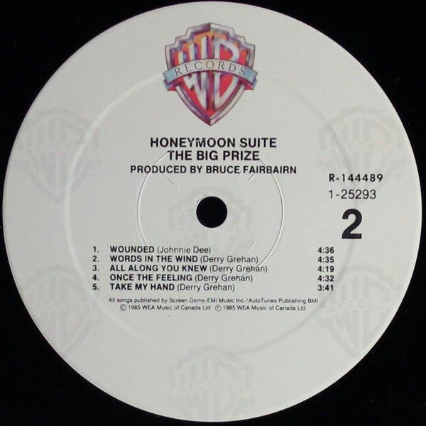 Honeymoon Suite : The Big Prize (LP, Album, Club, All)