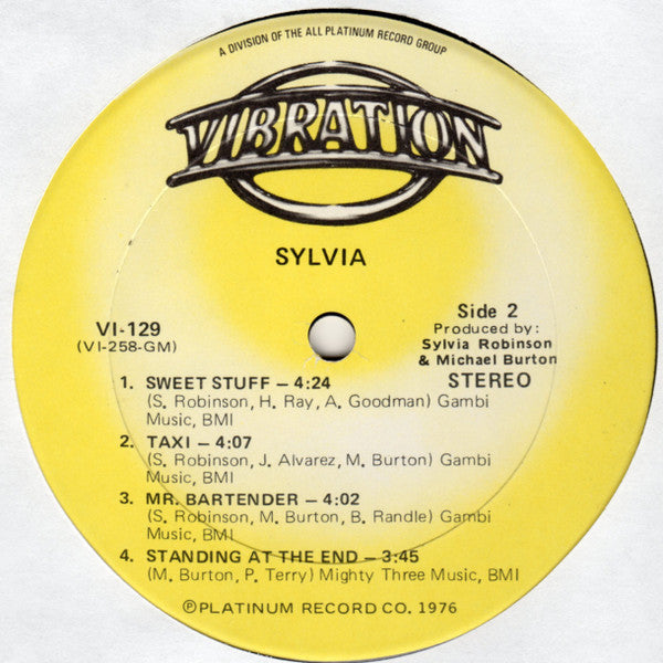 Sylvia* : Sylvia (LP, Album)