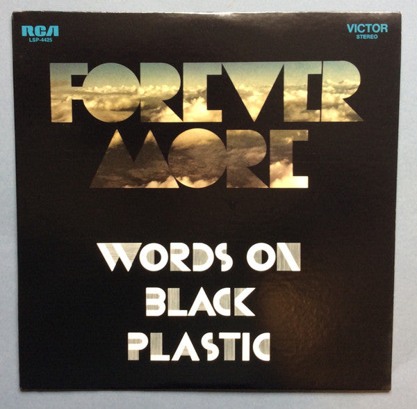 Forever More : Words On Black Plastic (LP, Album)