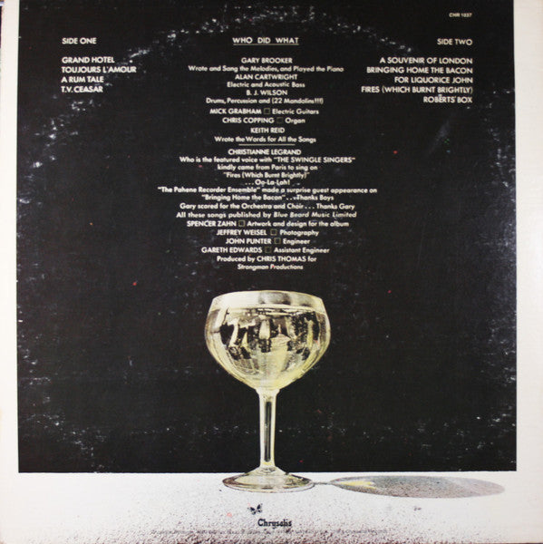 Procol Harum : Grand Hotel (LP, Album, Ter)