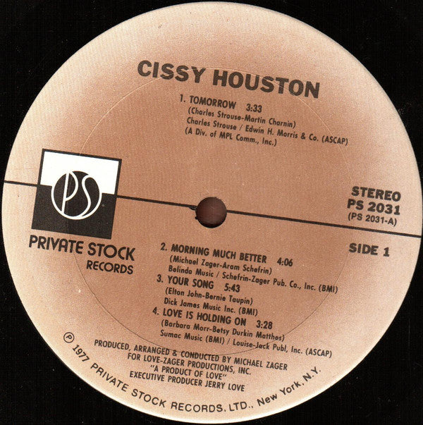 Cissy Houston : Cissy Houston (LP, Album, Ter)