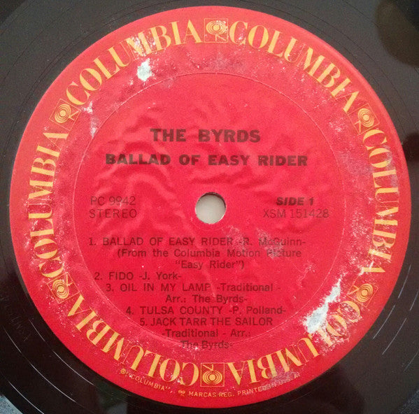 The Byrds : Ballad Of Easy Rider (LP, Album, RE)