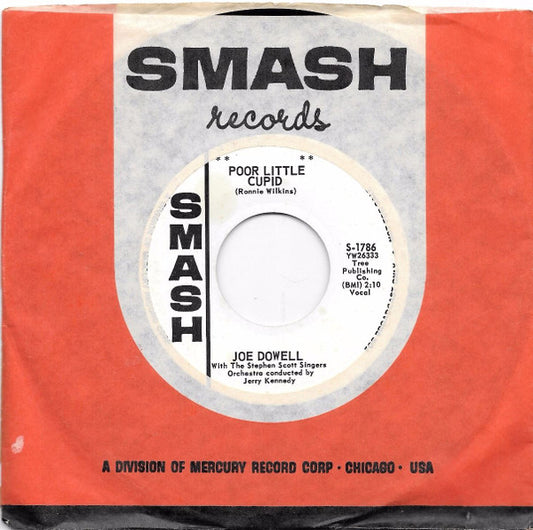Joe Dowell : Poor Little Cupid (7", Single, Promo)