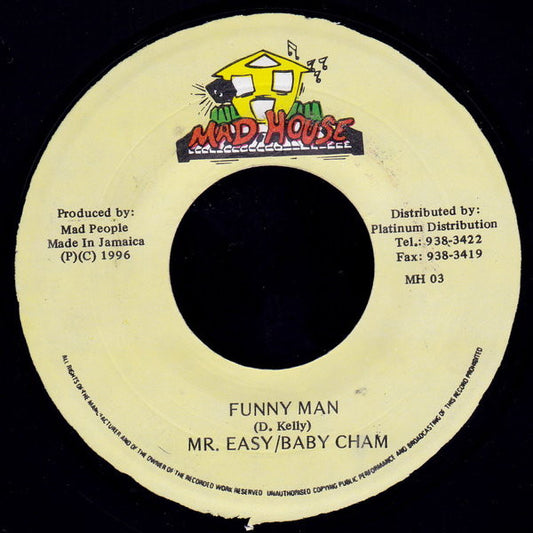 Mr. Easy & Baby Cham : Funny Man (7")