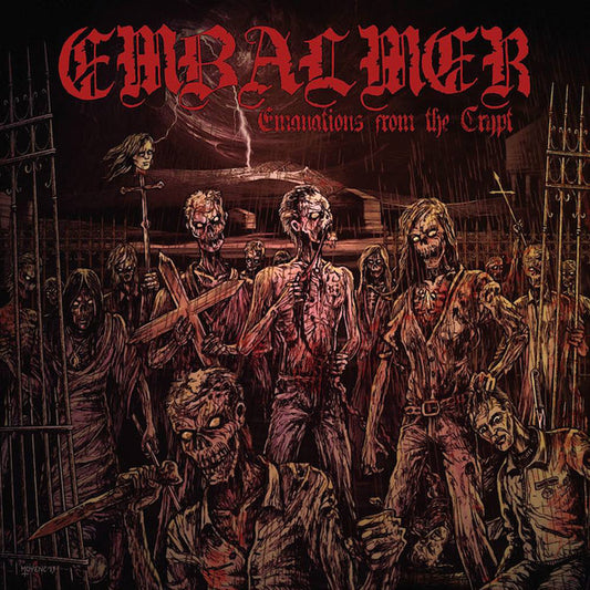 Embalmer : Emanations From The Crypt (LP, Album, Red)