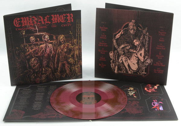 Embalmer : Emanations From The Crypt (LP, Album, Red)