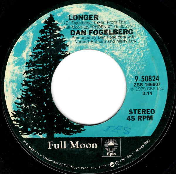 Dan Fogelberg : Longer (7", Single, Styrene, Ter)