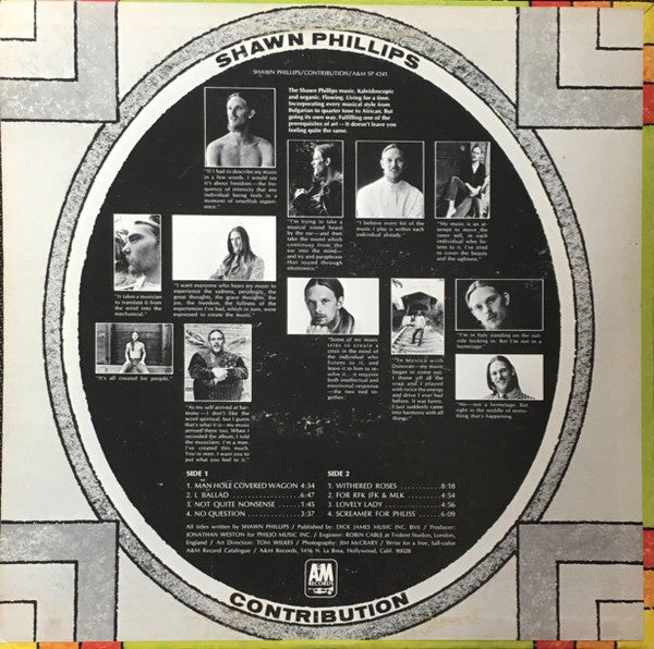 Shawn Phillips (2) : Contribution (LP, Album)
