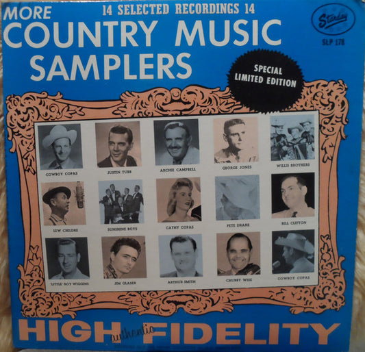 Various : More Country Music Samplers (LP, Comp)
