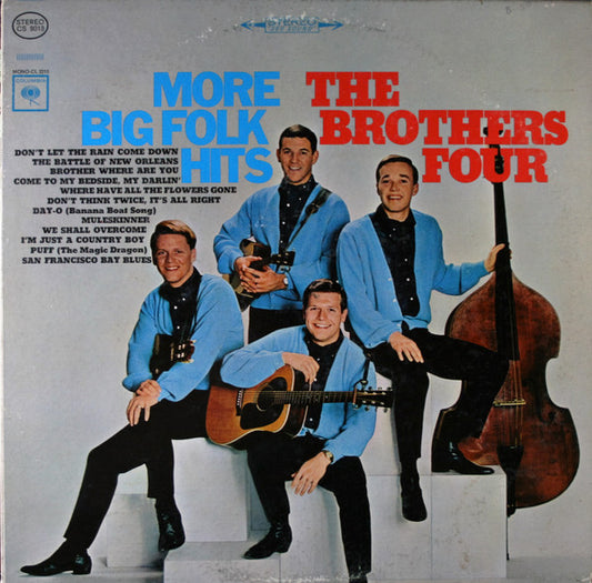 The Brothers Four : More Big Folk Hits (LP, Album)