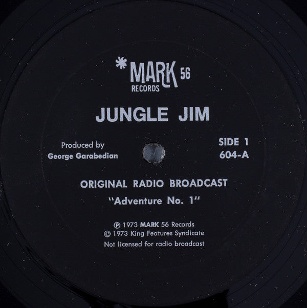 No Artist : Jungle Jim (Original Radio Broadcast) (LP)